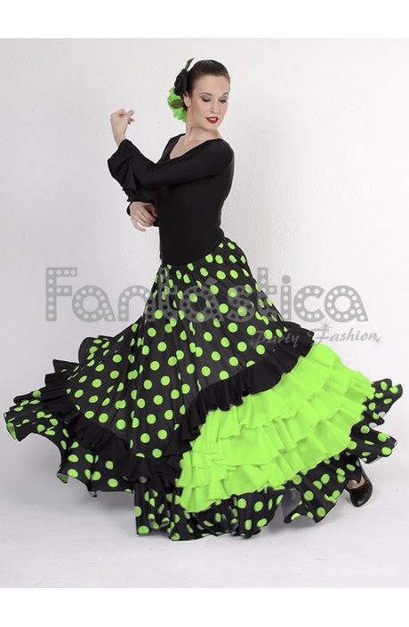 Falda faralaes