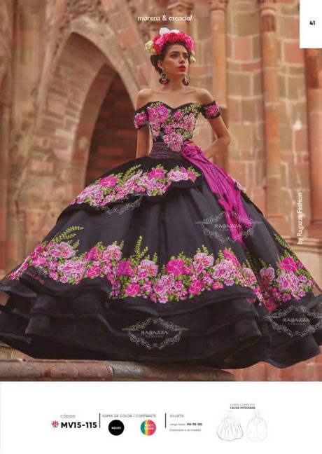 Imagenes de vestidos charros para 15 años