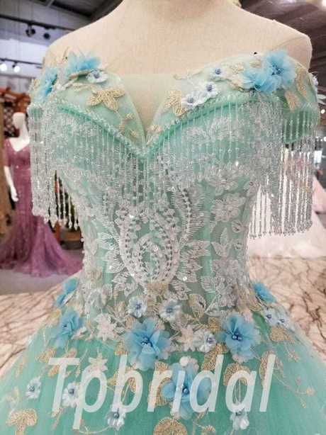 Mint green quinceanera dresses