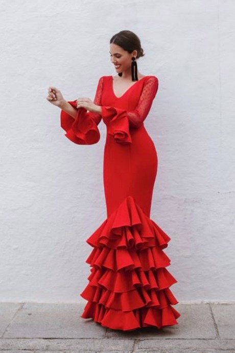 Traje flamenca plumeti