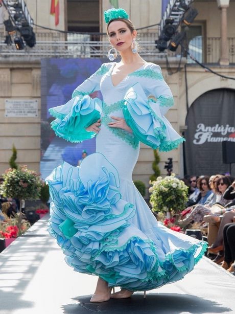 Traje flamenca plumeti