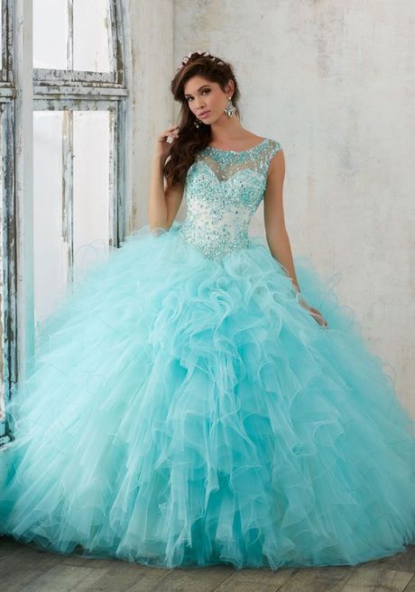 Turquoise dress for 15