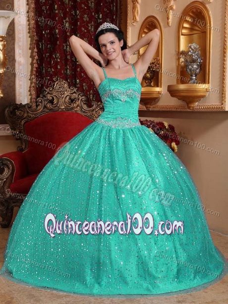 Turquoise dress for 15