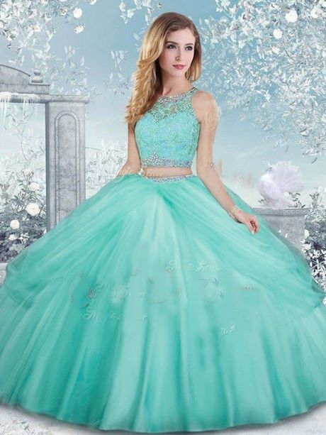 Turquoise dress for 15