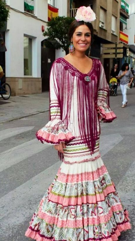 Vestido flamenca canastero