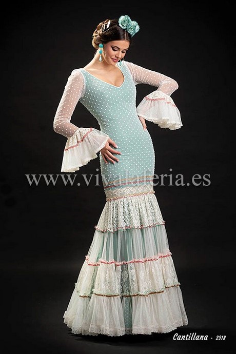 Vestido flamenca canastero