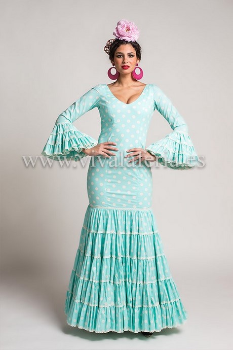 Vestido flamenca canastero