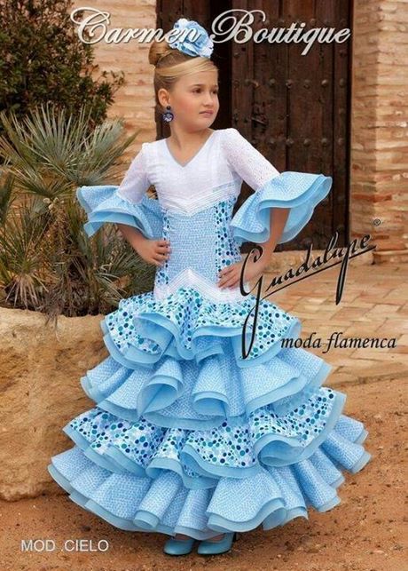 Vestido gitana niña