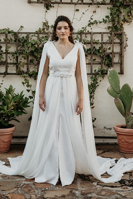 Vestido novia griego