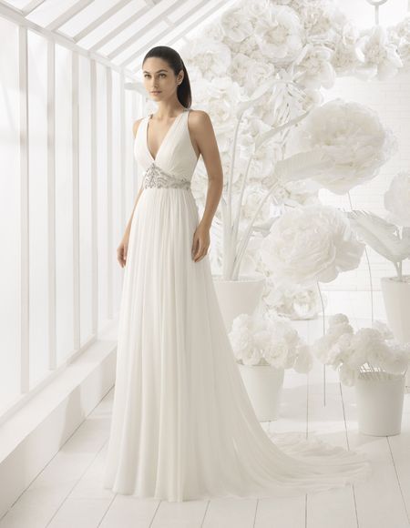 Vestido novia imperio