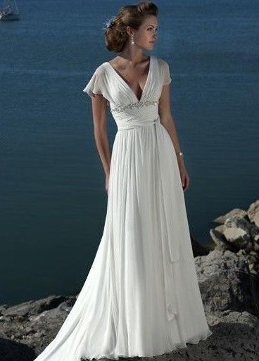 Vestidos corte griego para bodas
