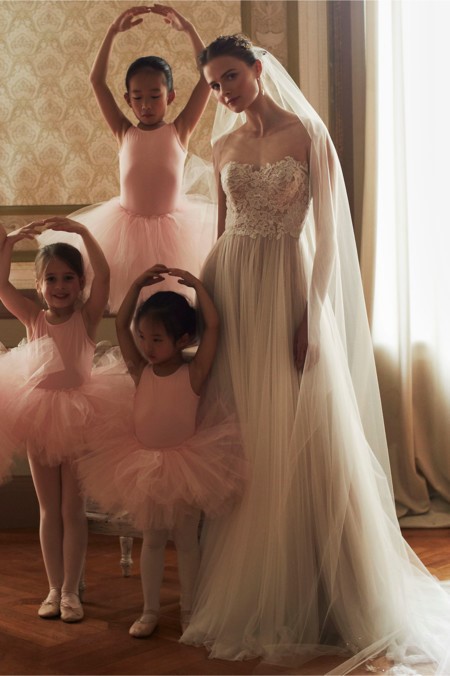 Vestidos de novia corte romantico