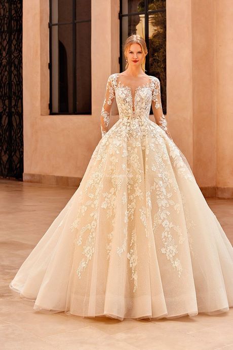 Vestidos de novia modelo princesa