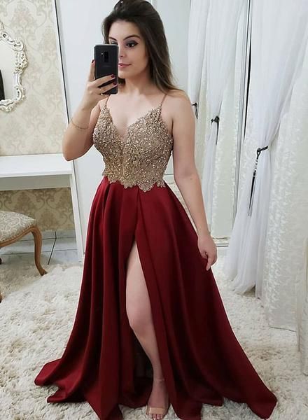 Vestidos para recepcion elegante