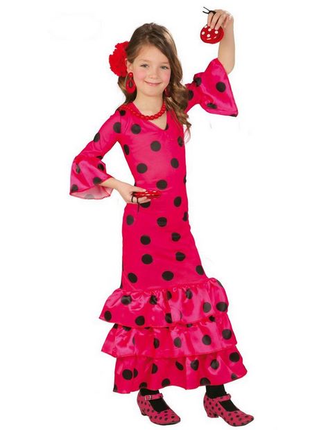 Vestuario flamenco niña