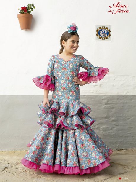 Traje gitana niña 2022