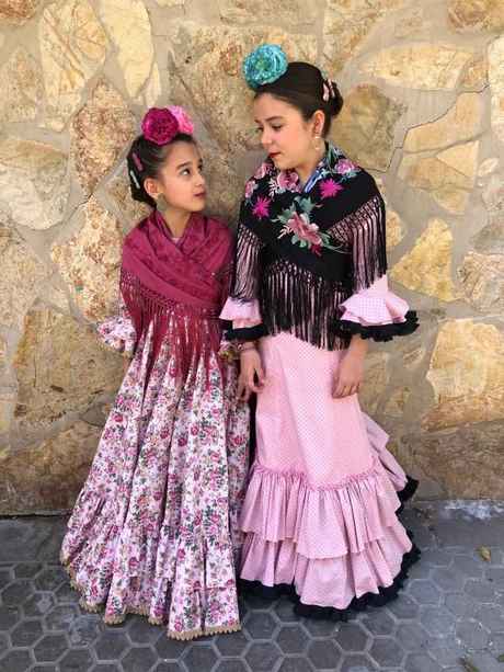 Trajes gitana niña 2022