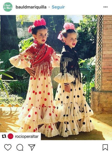 Vestidos de flamenca niña 2022