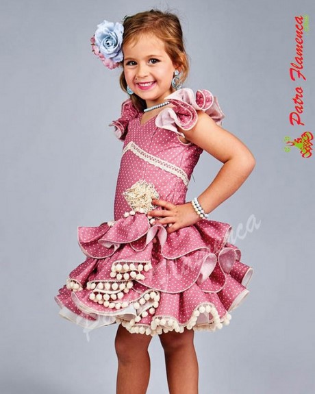 Vestidos de flamenca niña 2022