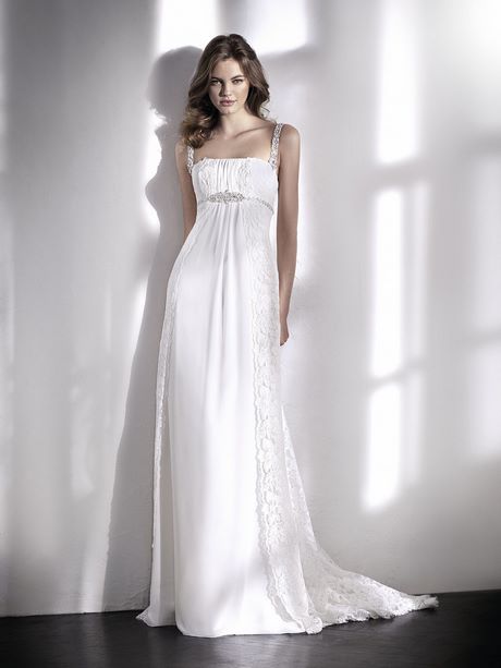 Vestidos de novia corte imperio 2022