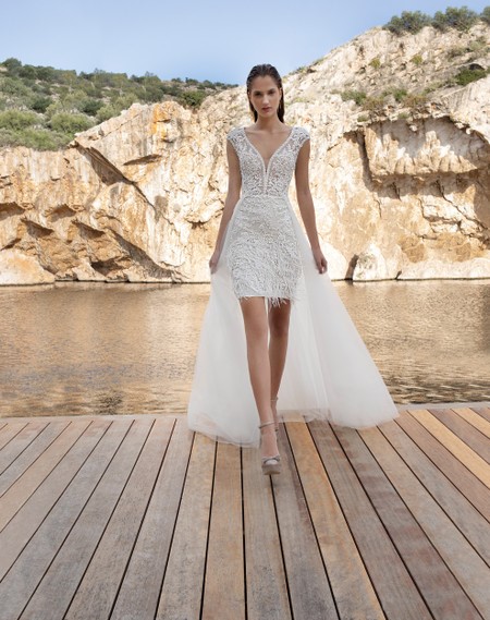 Vestidos para novia civil 2022