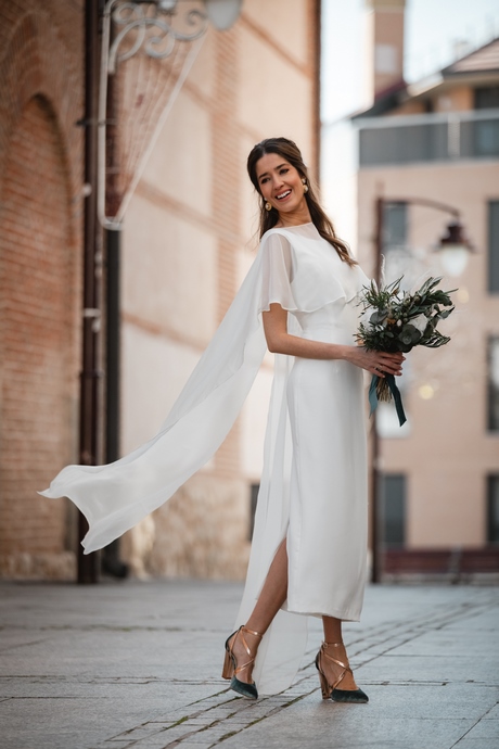 Vestidos para novia civil 2022