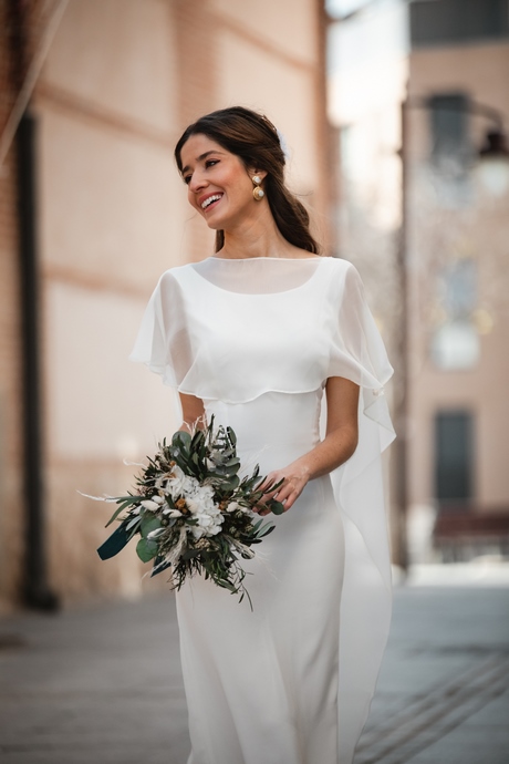 Vestidos para novia civil 2022