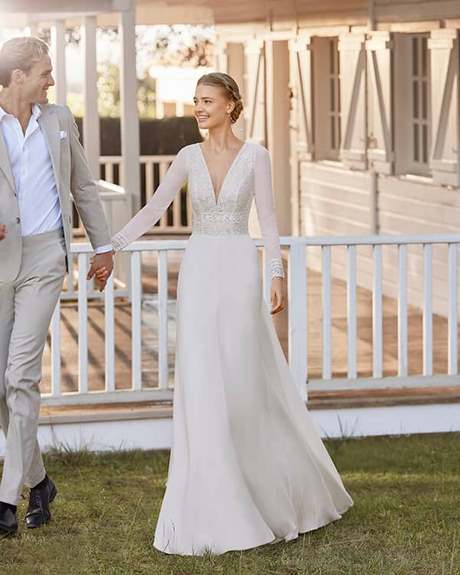 Vestidos para novia civil 2022