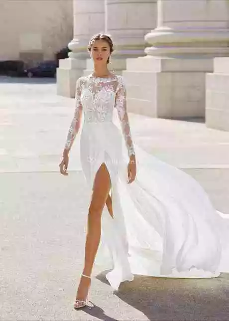 Vestido de novia por lo civil 2023