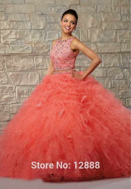 2 piece quinceanera dresses