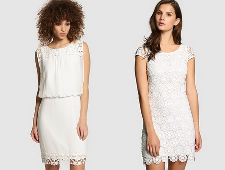 Combinaciones con vestido blanco