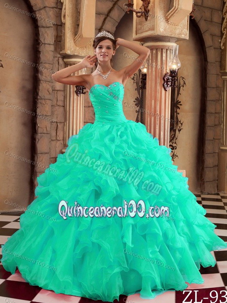 Dresses of quinceaneras