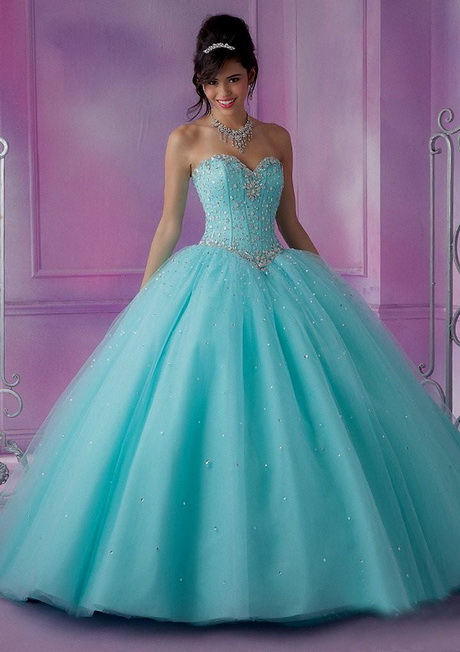 light blue quinceanera dresses with flowers
