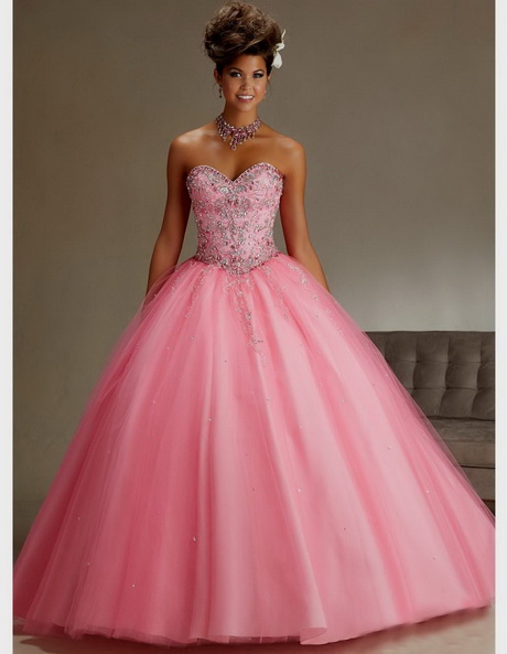 Light pink quinceanera dresses