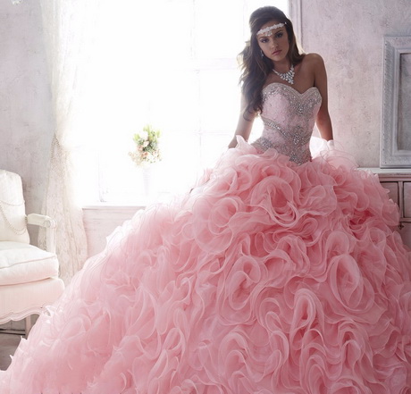 Pink quinceanera dresses