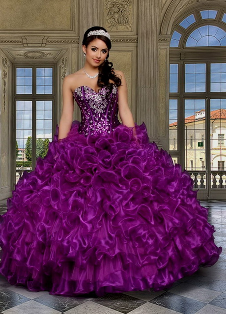 Purple 15 dresses