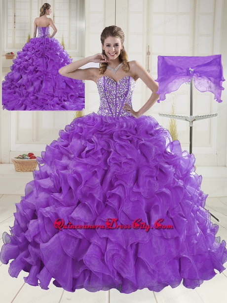 Purple 15 dresses