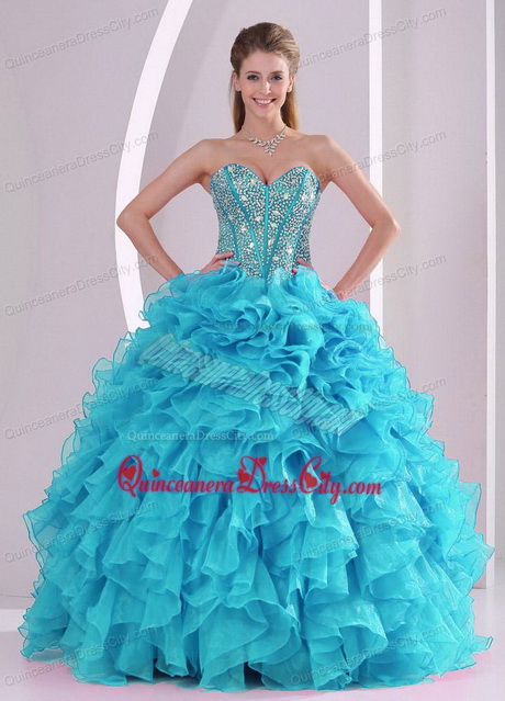 Quinceanera dresses baby blue