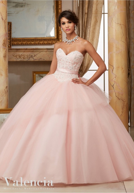 Quinceanera dresses pink