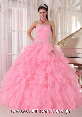 Quinceanera dresses pink