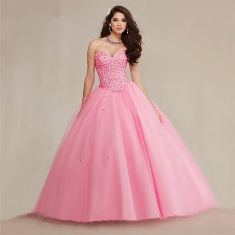 Quinceanera dresses pink