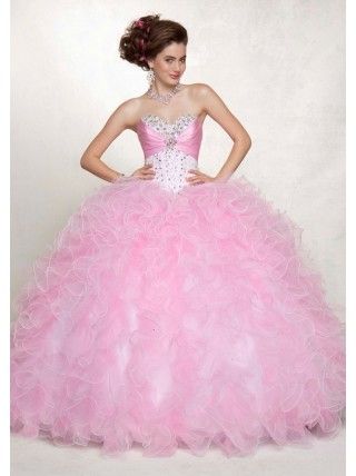 Quinceanera dresses pink