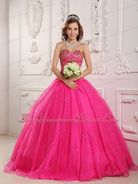 Quinceanera dresses pink