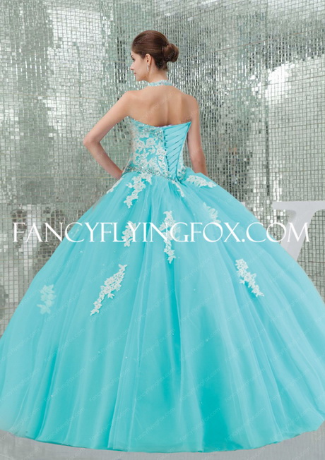 Tiffany blue quinceanera dresses