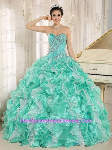 Turquoise 15 dresses
