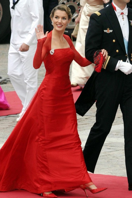 Chaqueta para vestido rojo largo