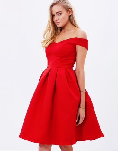 El vestido rojo