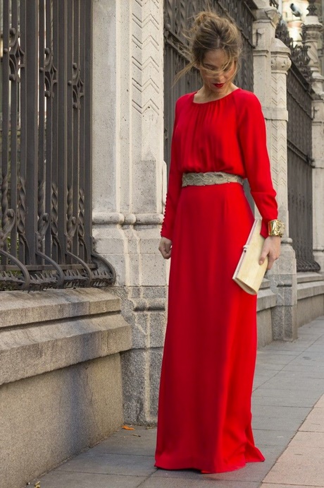 Trajes rojos para bodas