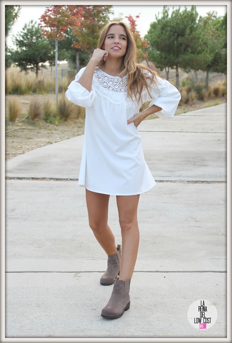 Vestido blanco basico