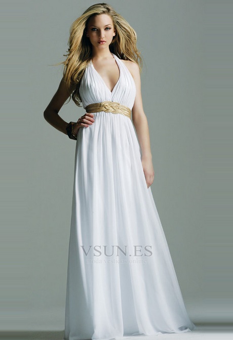 Vestido fiesta blanco